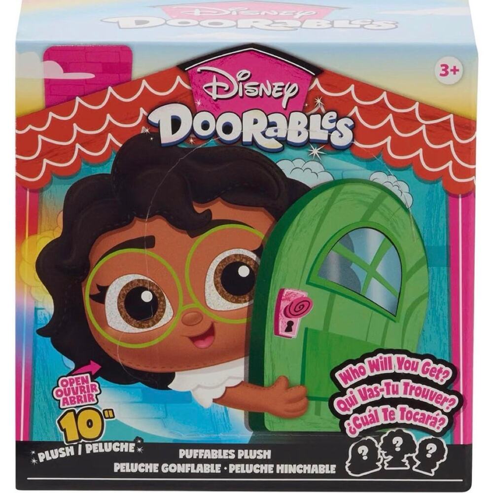 Disney Doorables Puffables 10” Mystery Plush Moana Pua Box NEW SEALED #125